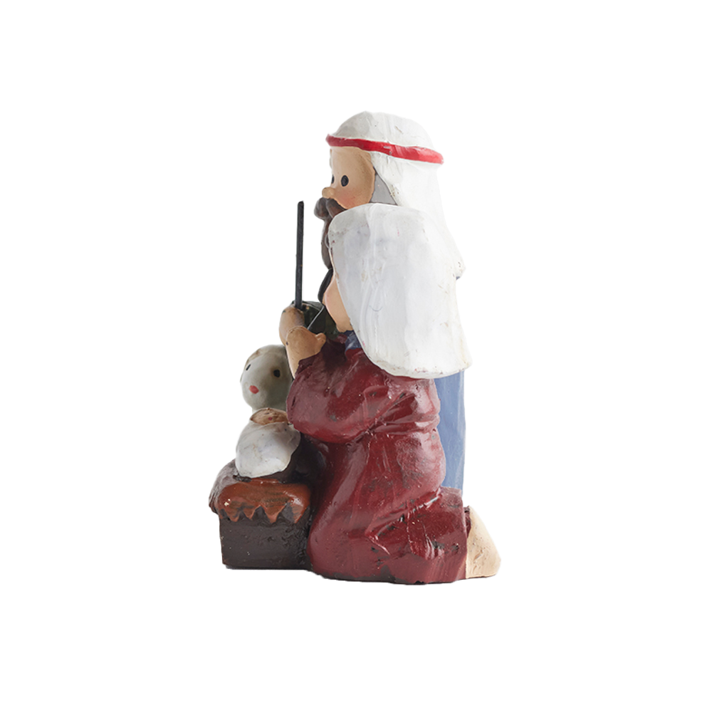 Mini Holy Family Sheep Resin Nativity, , large image number 3
