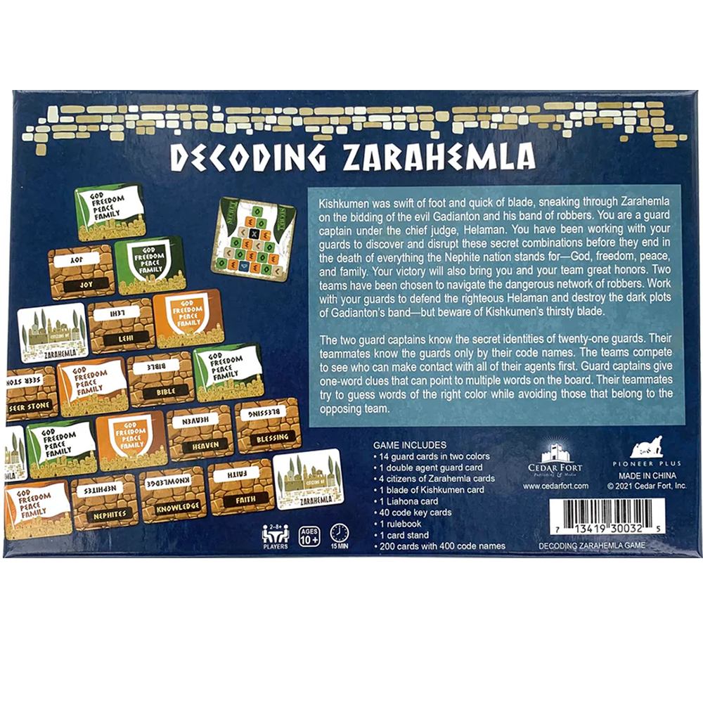Decoding Zarahemla Card Game, , large