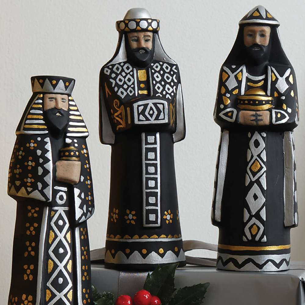 First Noel Jorge Cocco Ceramic Nativity, , large image number 2