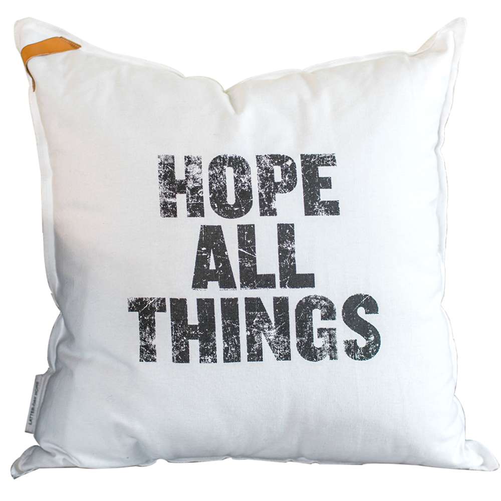 Hope All Things Pillow, , large image number 0