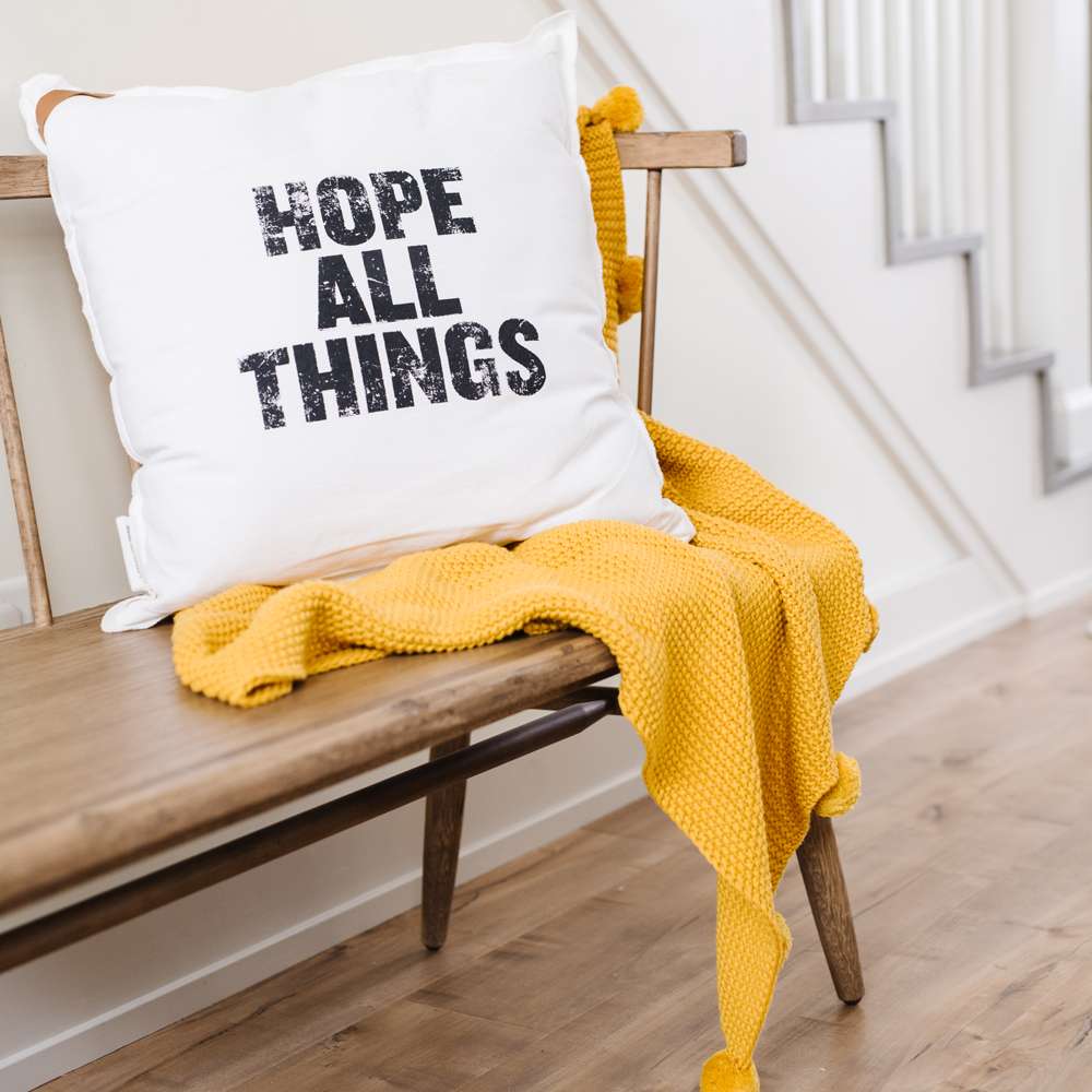 Hope All Things Pillow, , large image number 1