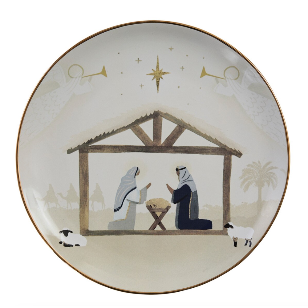 Away in a Manger Plate,  Away in a Manger Plate