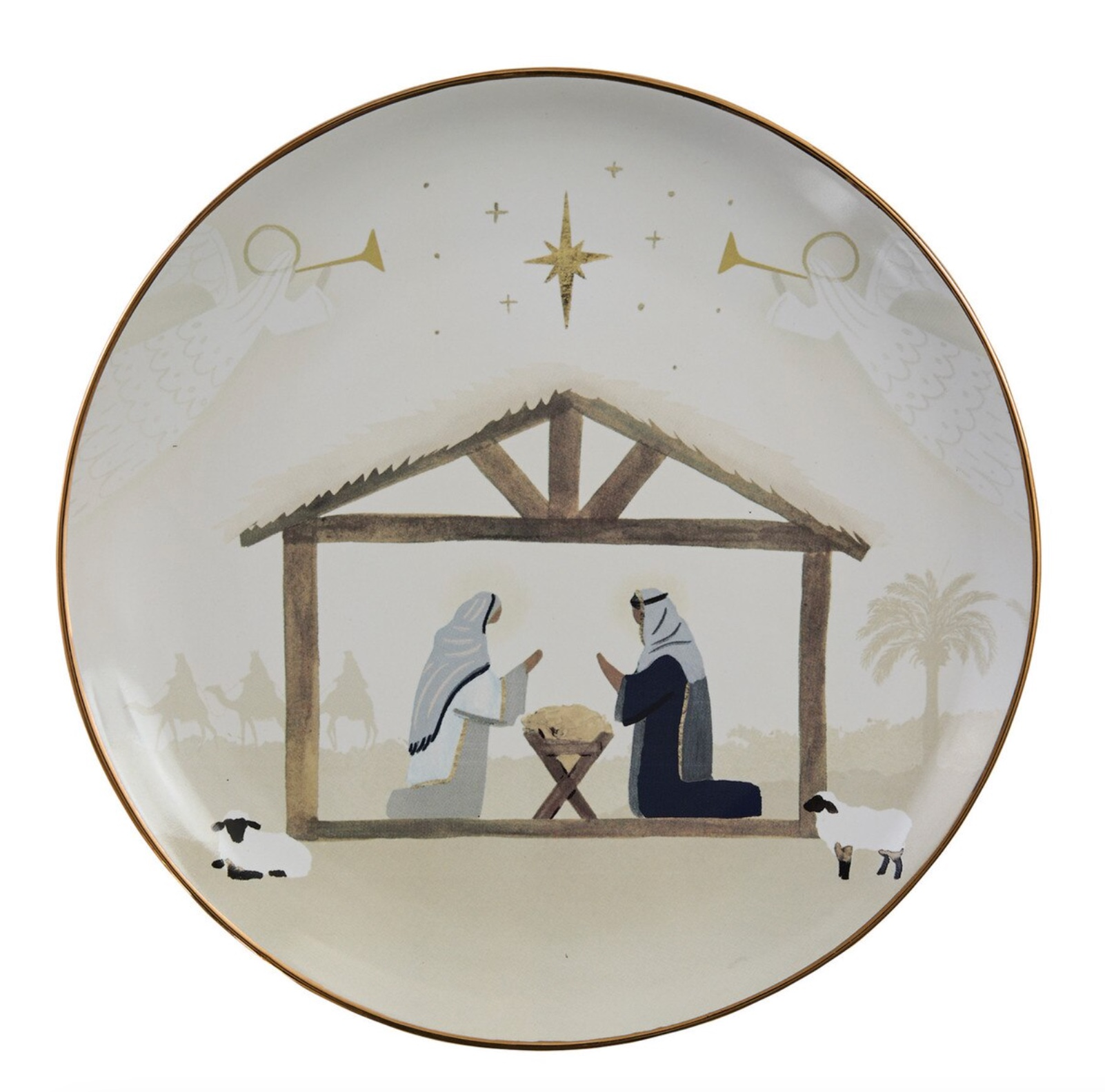 Away in a Manger Plate