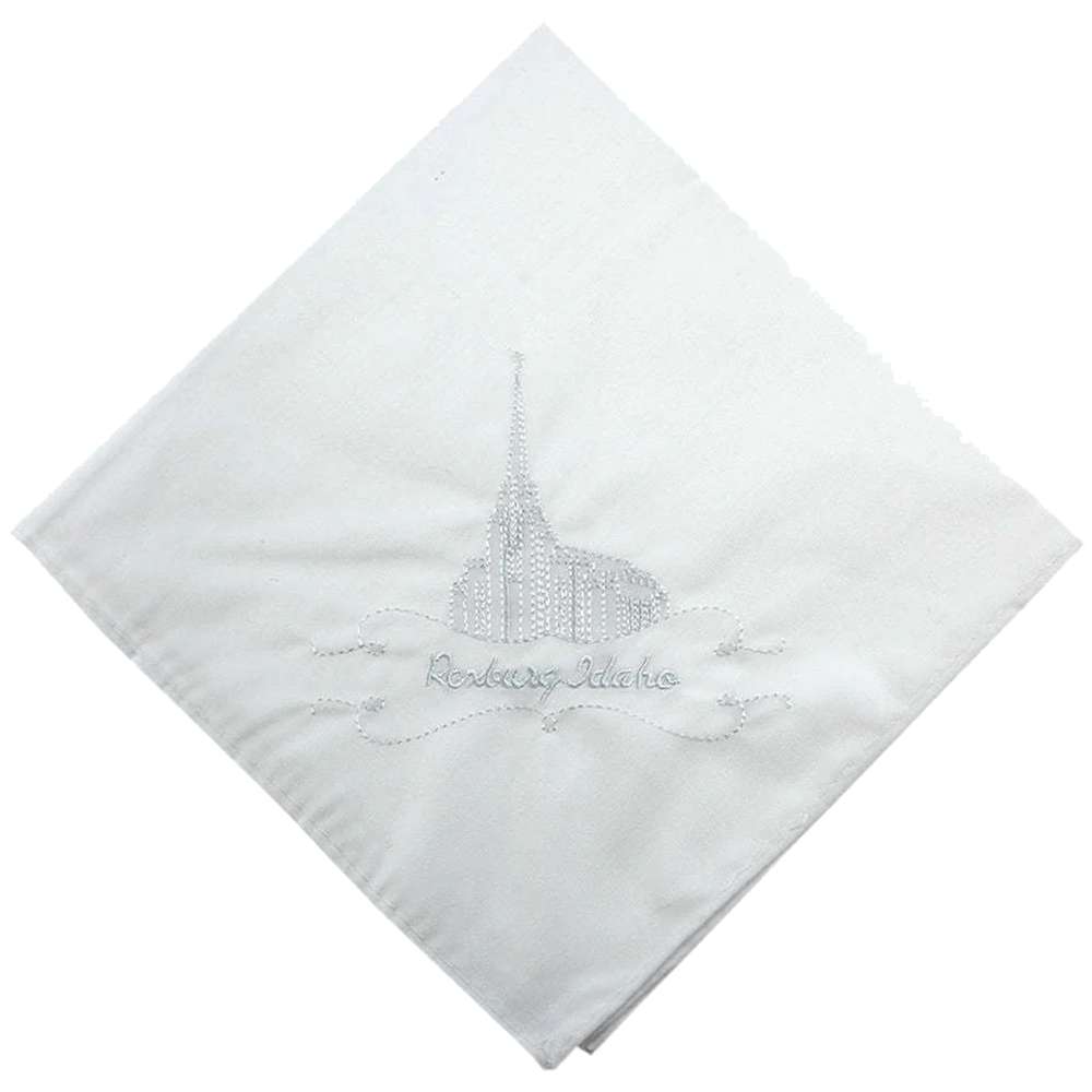 Rexburg Temple Handkerchief, , large image number 0