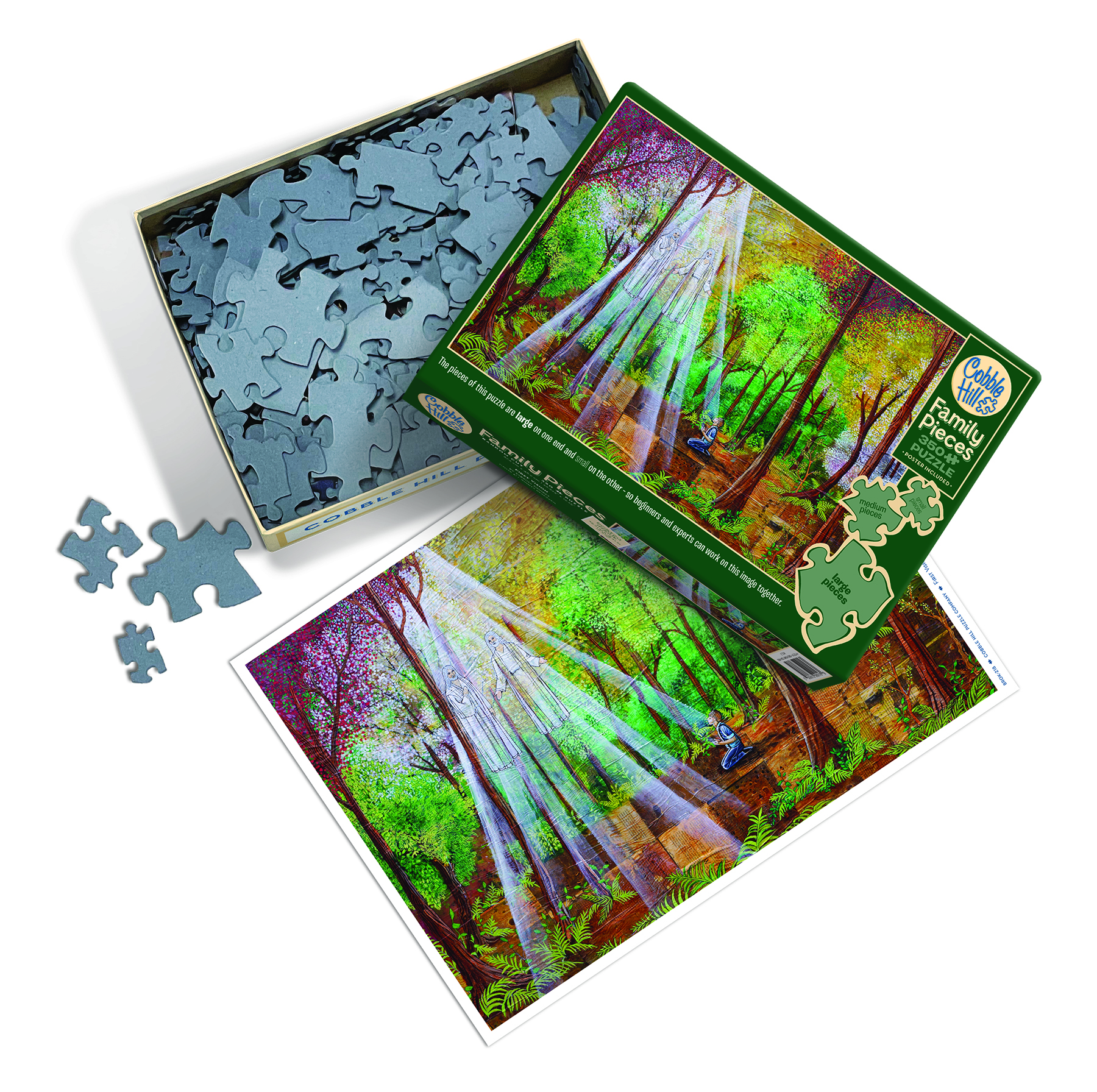 The First Vision 350 Piece Family Puzzle, , large