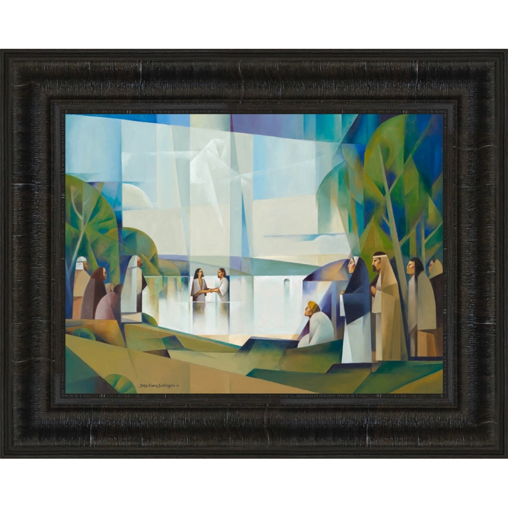 Baptism of Christ (21x26 Canvas Giclee),  Baptism of Christ (21x26 Canvas Giclee)