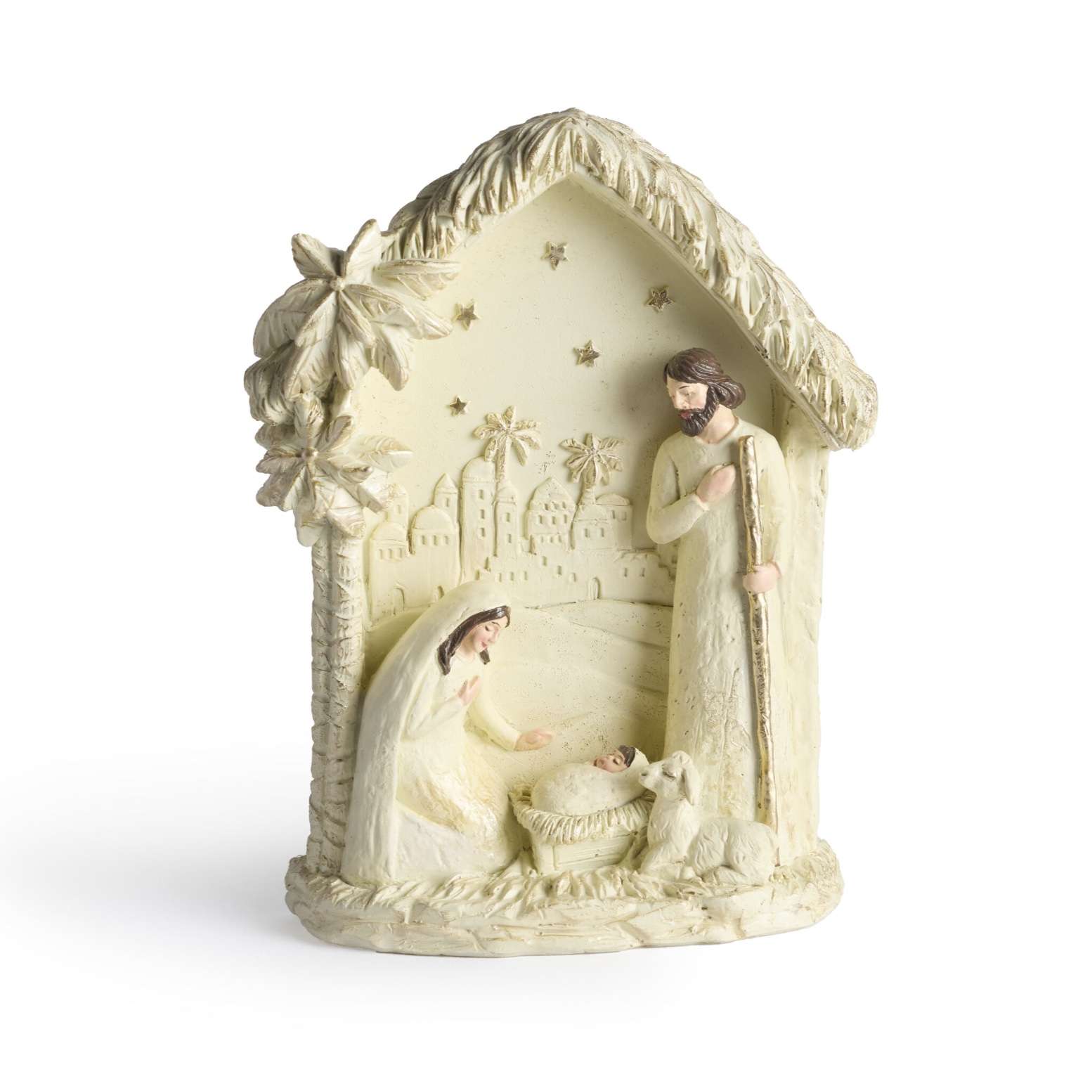 Holy Family Come to Bethlehem and See Nativity