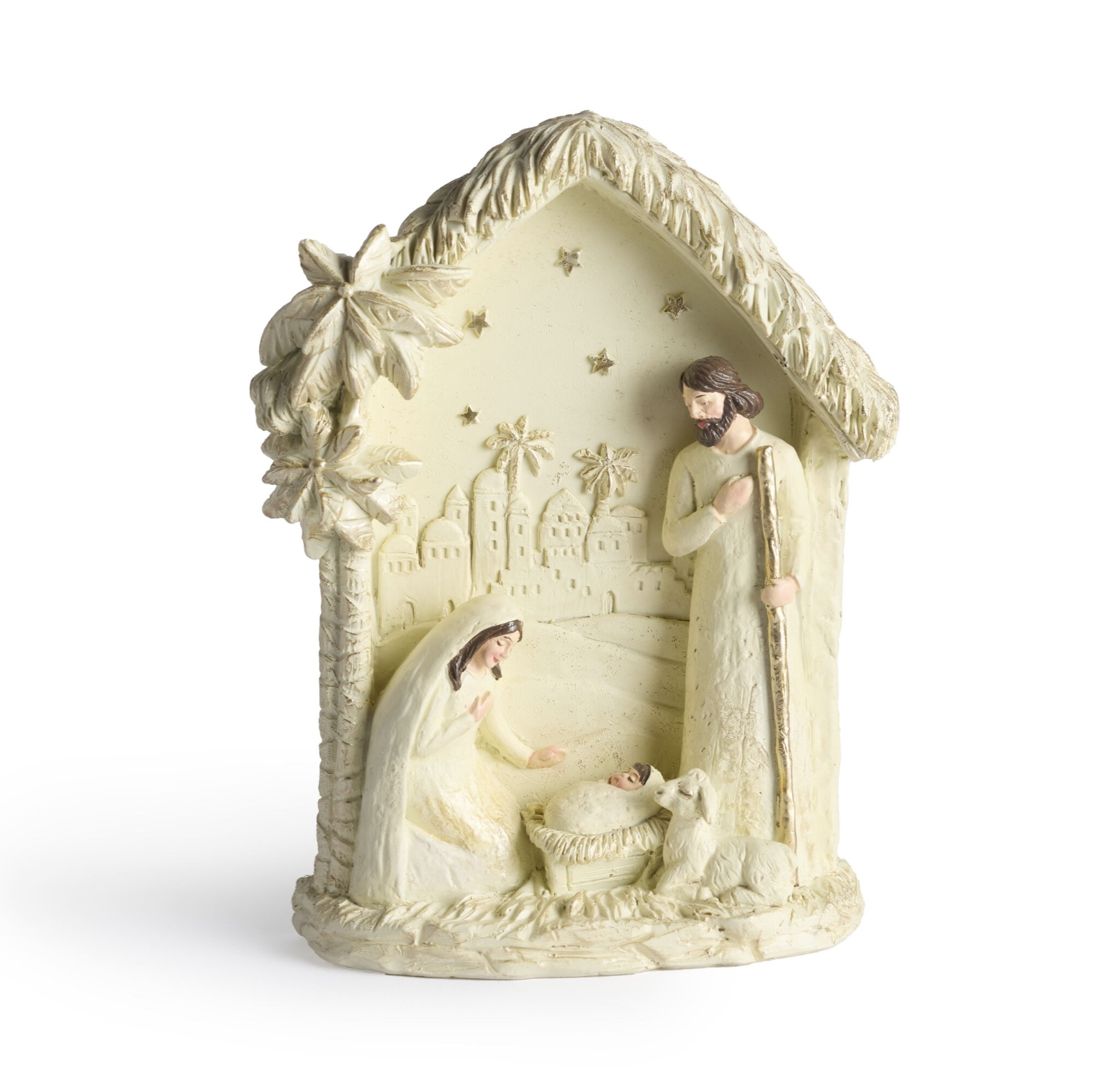 Holy Family Come to Bethlehem and See Nativity