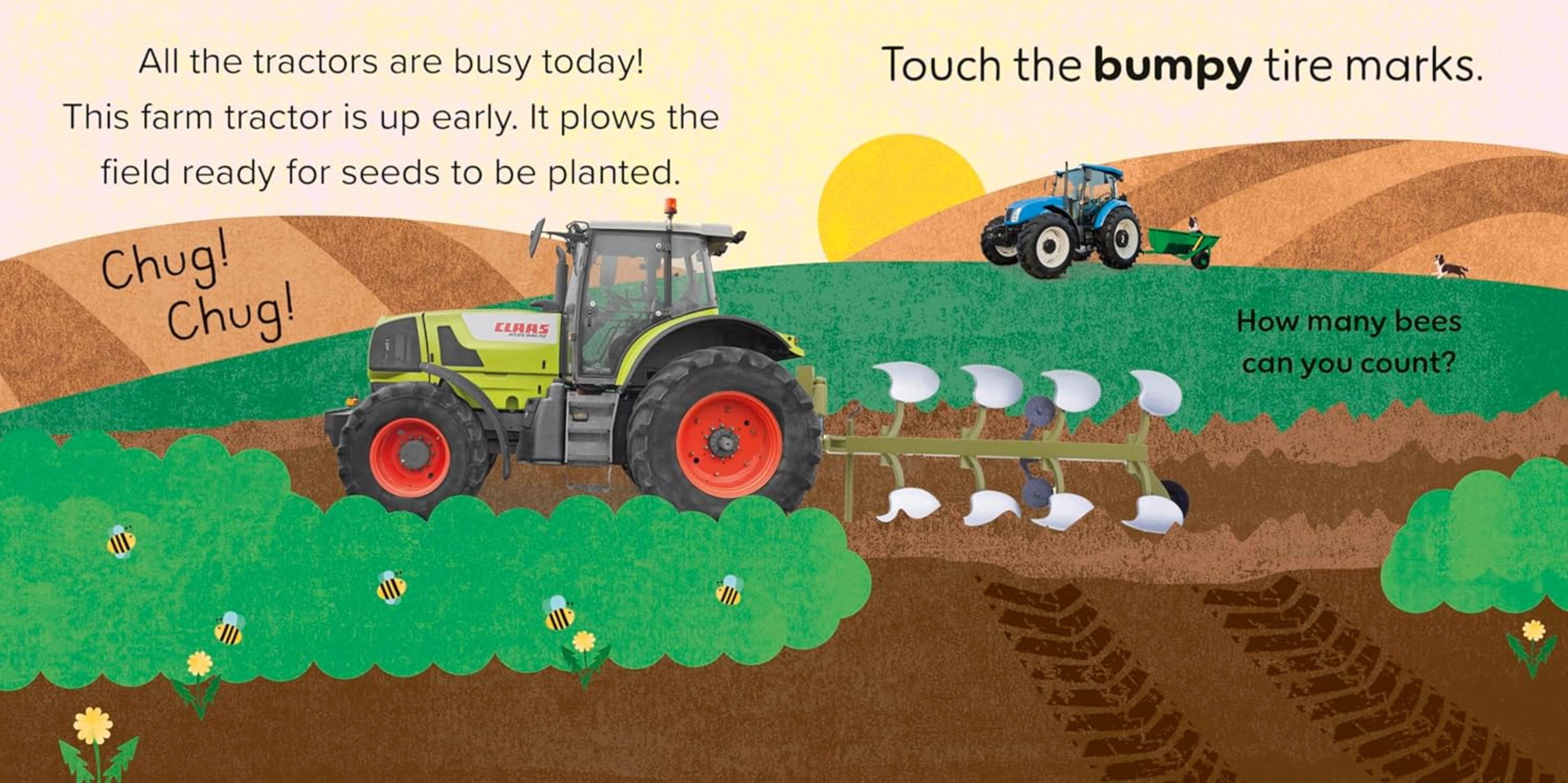 Touch and Feel Tractor, , large