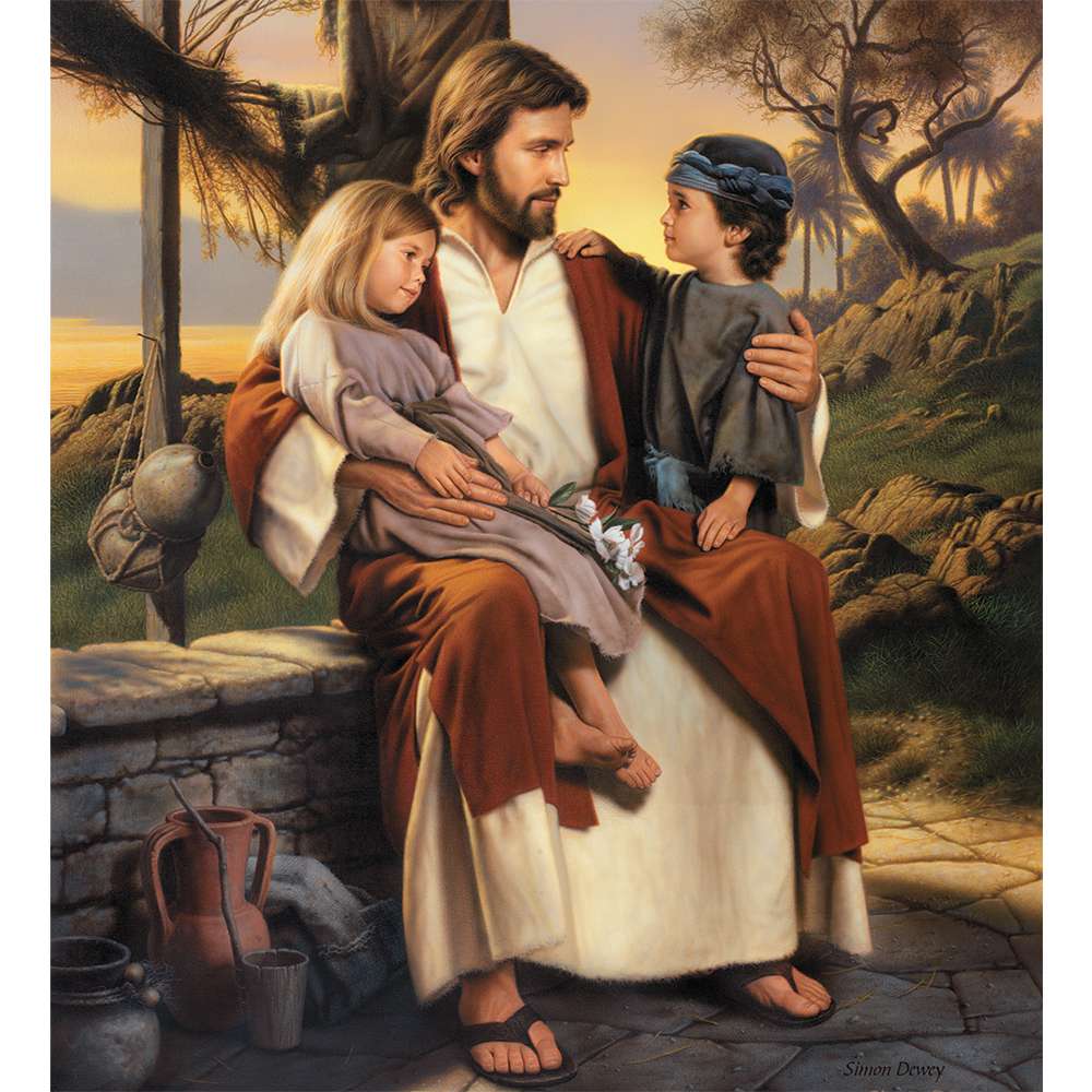 I Know That My Savior Loves Me, , large