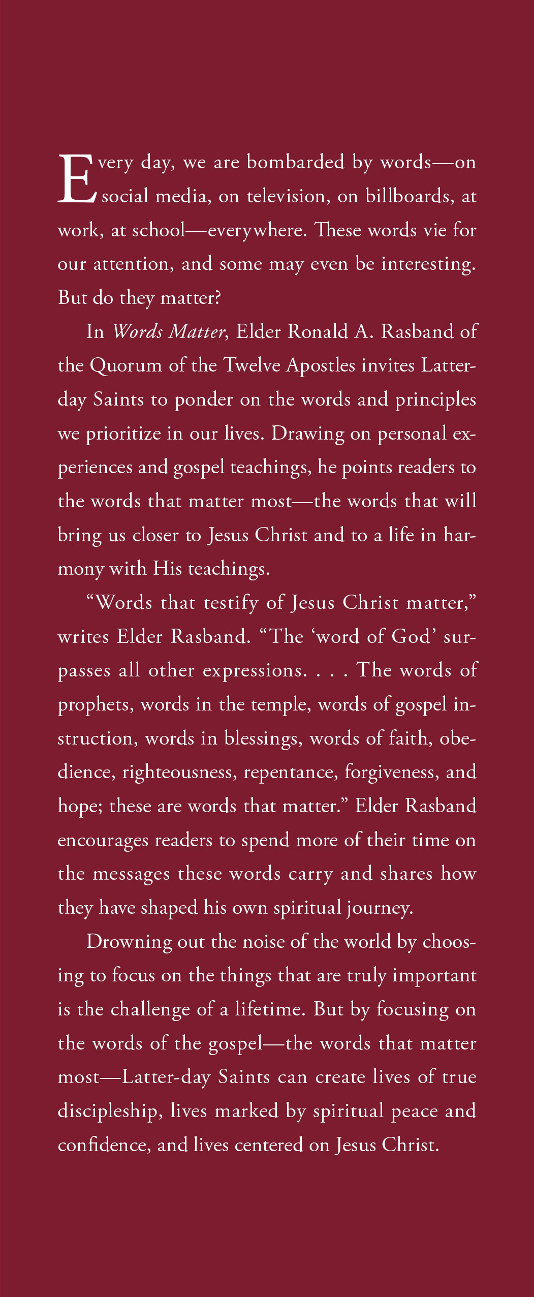 Words Matter, , large