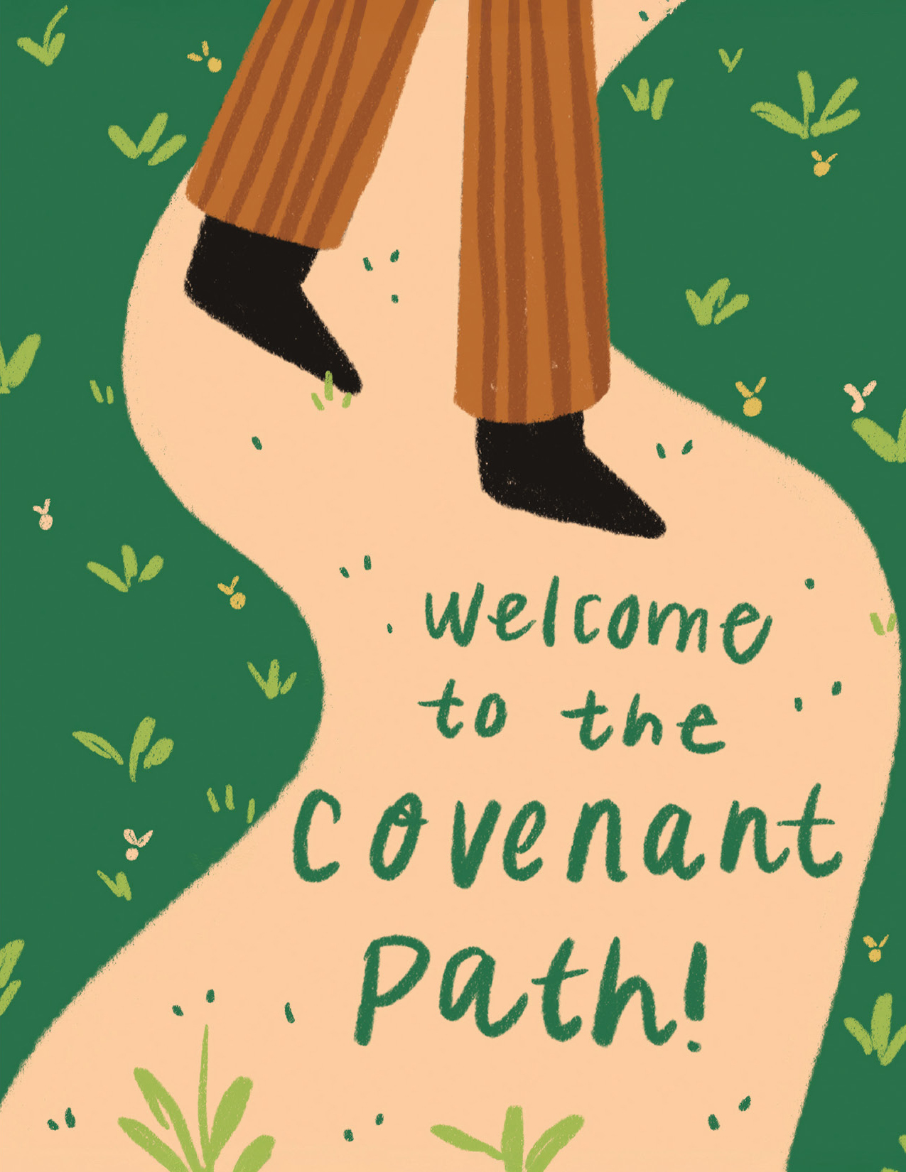 Covenant Path Greeting Card (Boy)