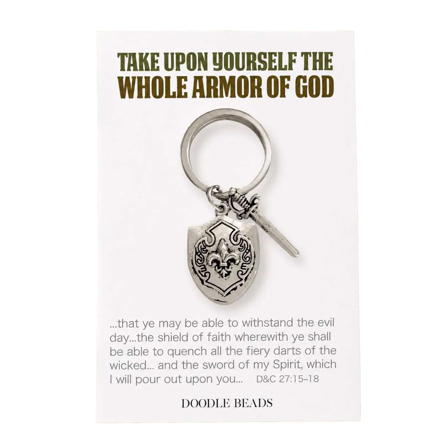 Armor of God Key Ring