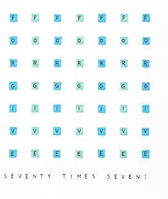 Seventy Times Seven (8x40 Poster)