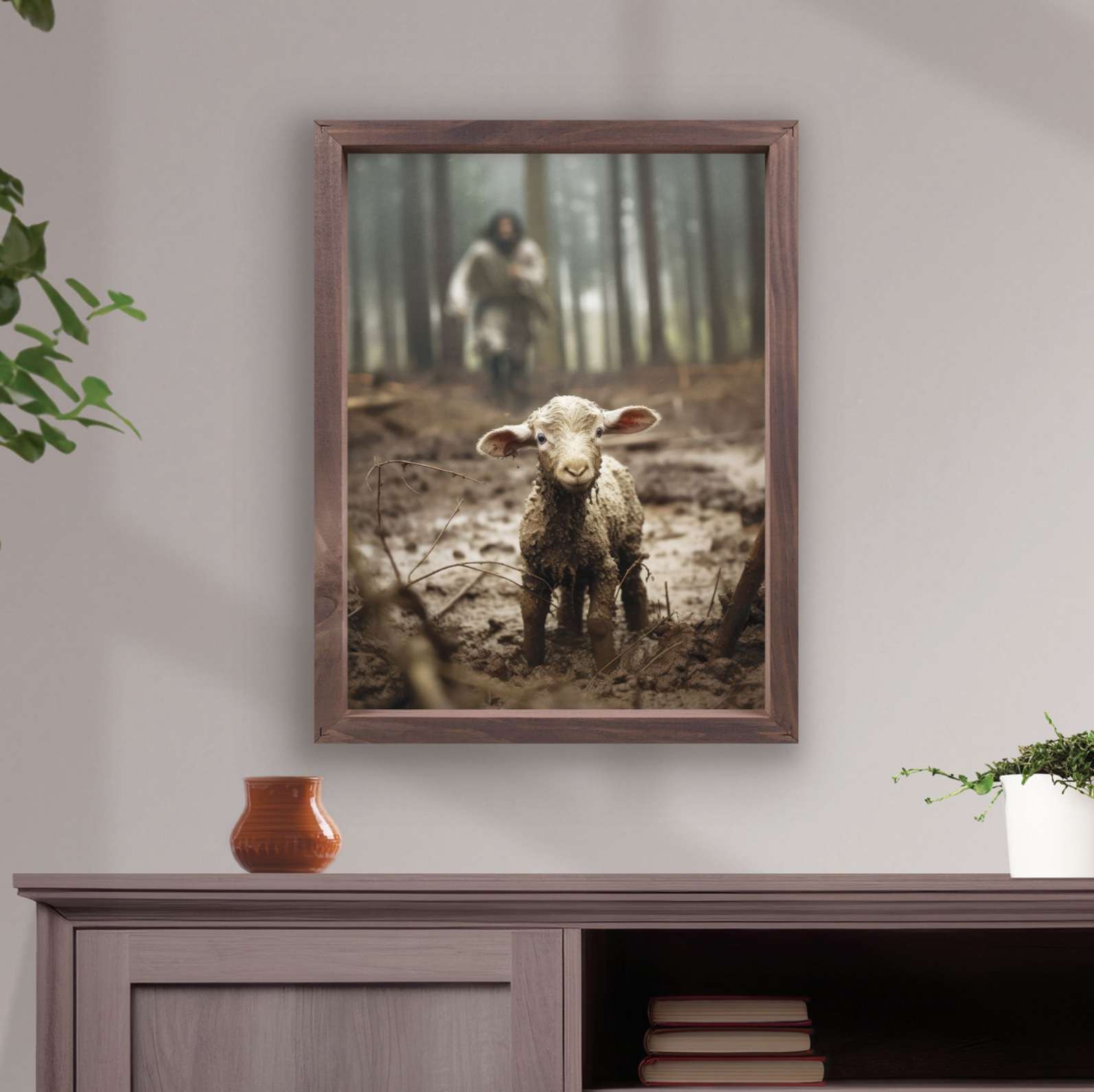 Lamb (12.75X16.75 Framed Canvas), , large image number 5