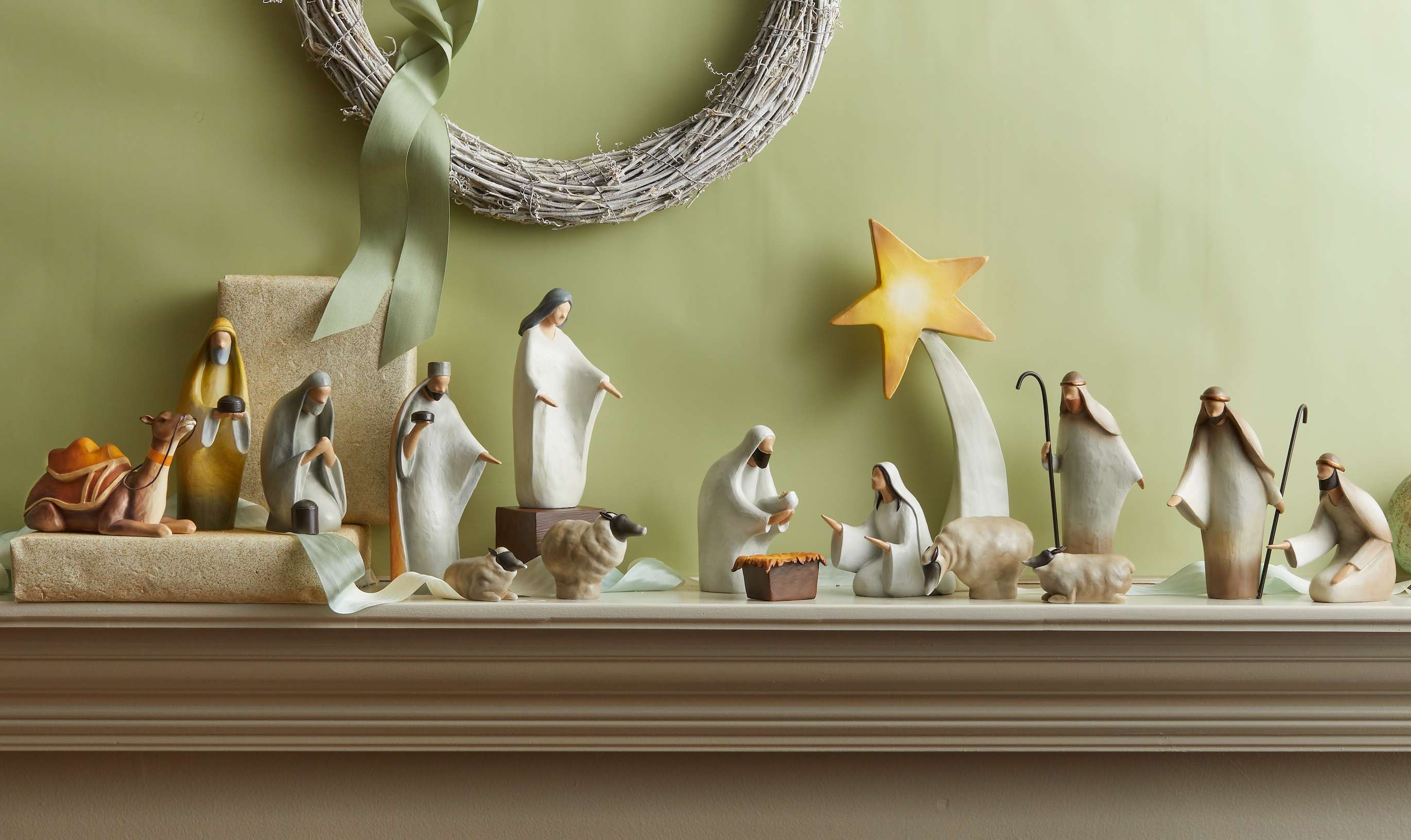 Love's Pure Light Kate Lee Resin Nativity, , large image number 3