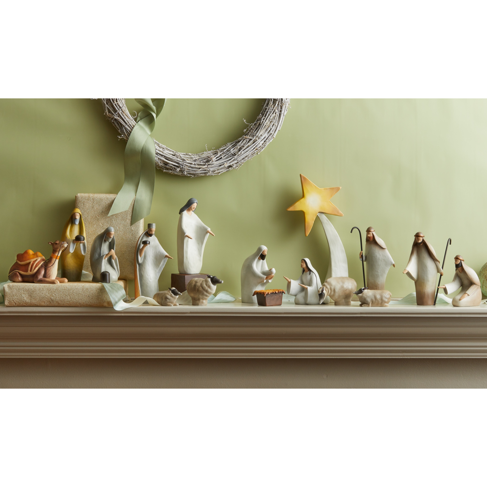 Love's Pure Light Kate Lee Resin Nativity Angel and Camel, , large image number 6