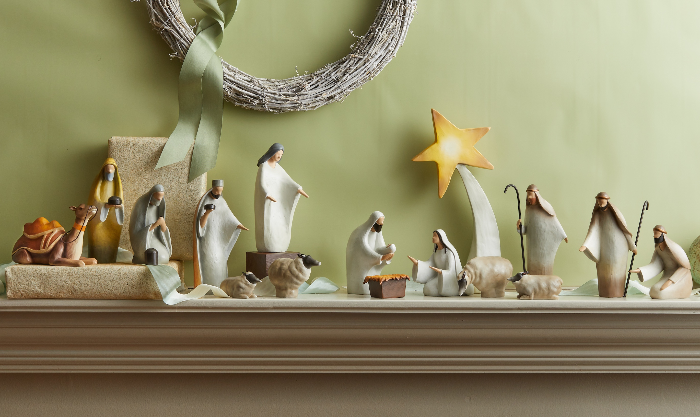 Love's Pure Light Kate Lee Resin Nativity Sheep, , large image number 4