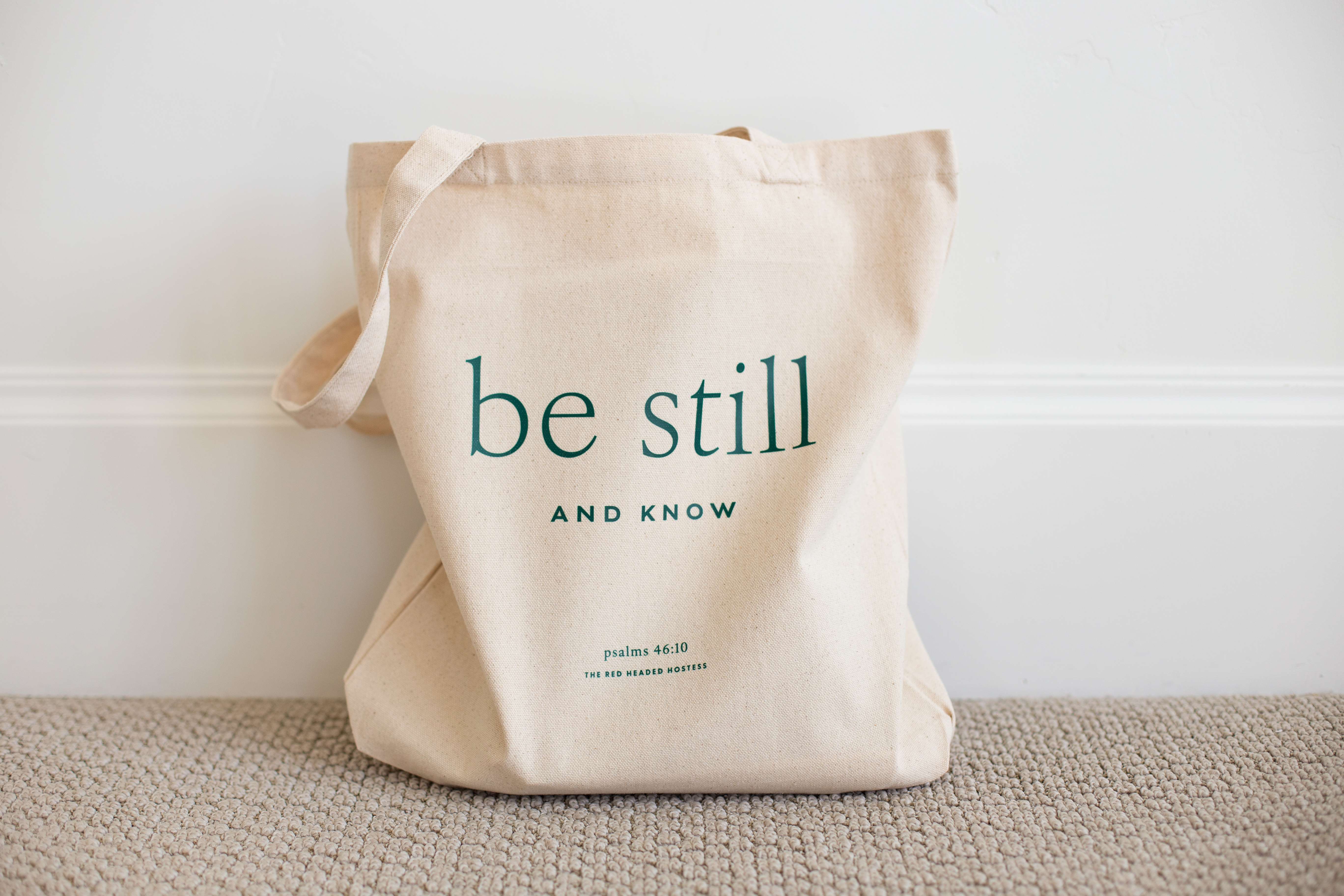 Be Still Tote Bag, , large