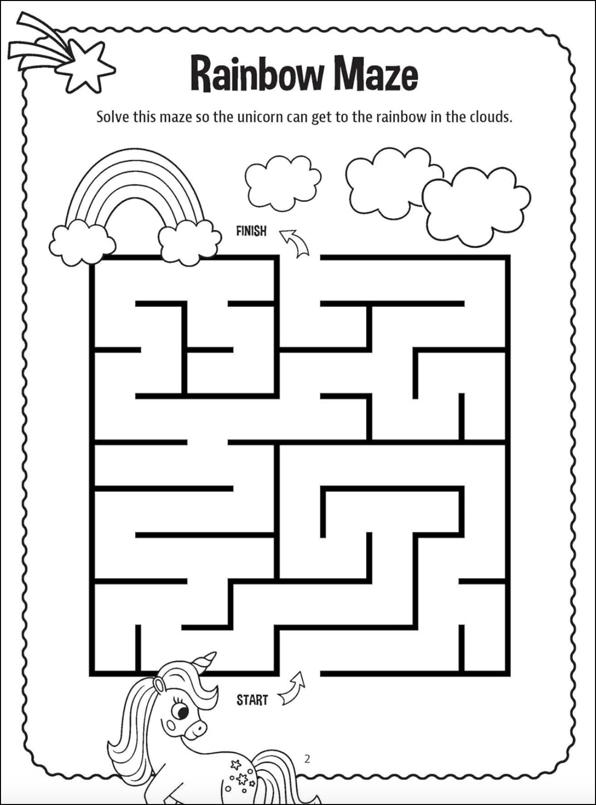 Unicorns Velvet Art Coloring and Activity Book, , large