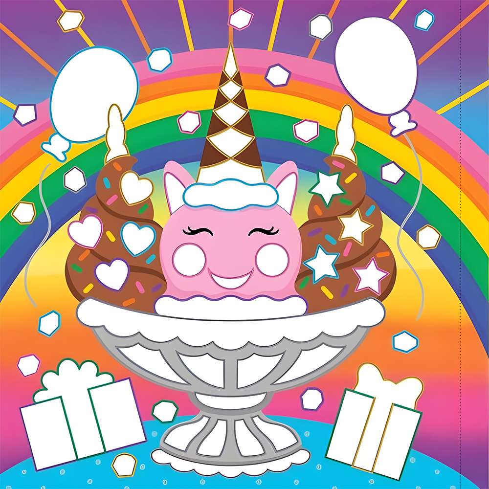 Color-By-Foil Sticker Book Unicorns, , large image number 7