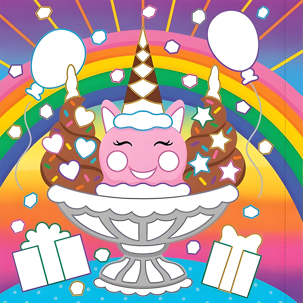 Color-By-Foil Sticker Book Unicorns, , large image number 7