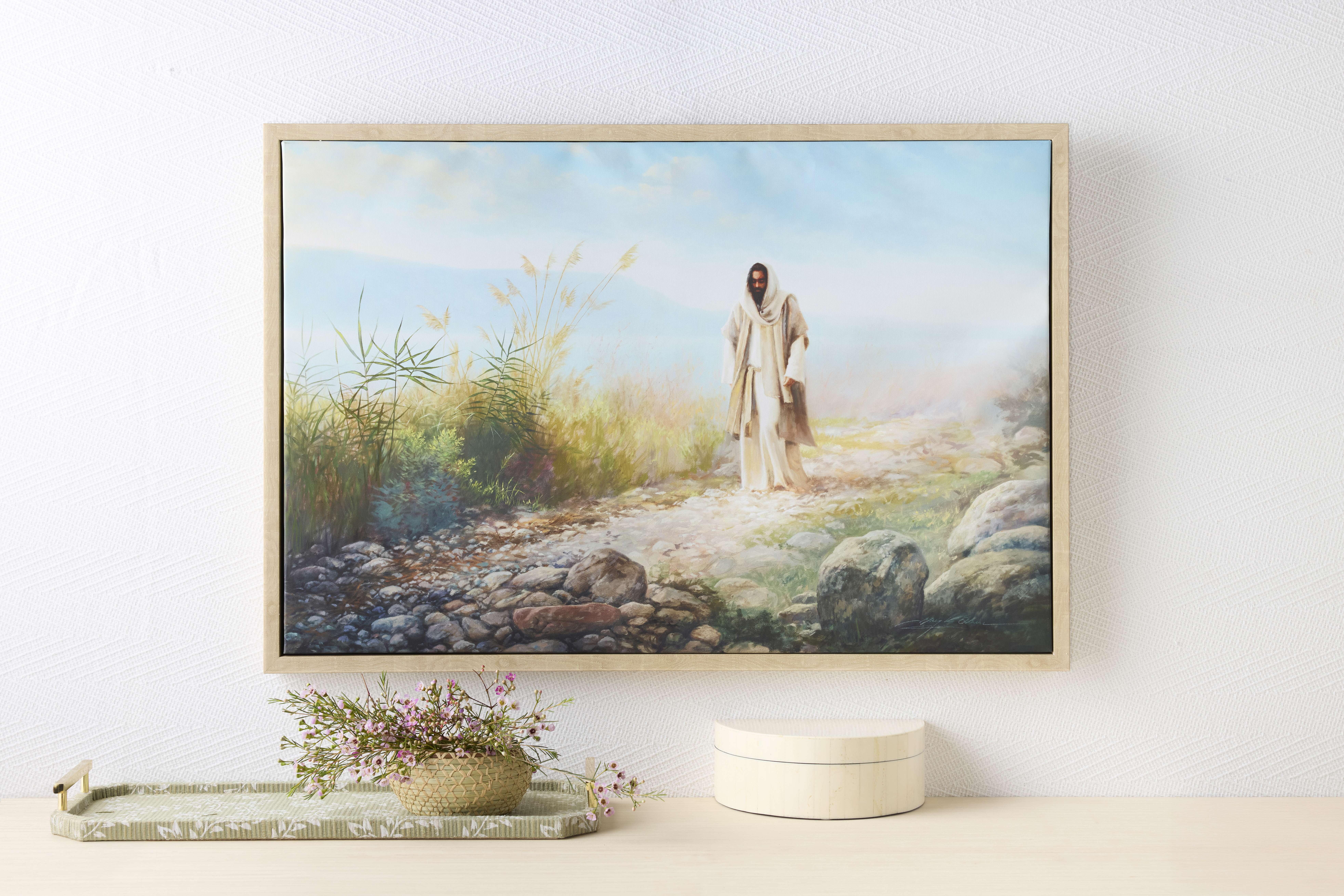 Walk in the Light (20x30 Floating Framed Canvas Print), , large image number 2