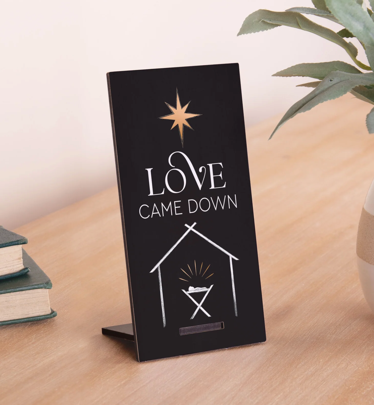 Love Came Down (3x6 Plaque), , large