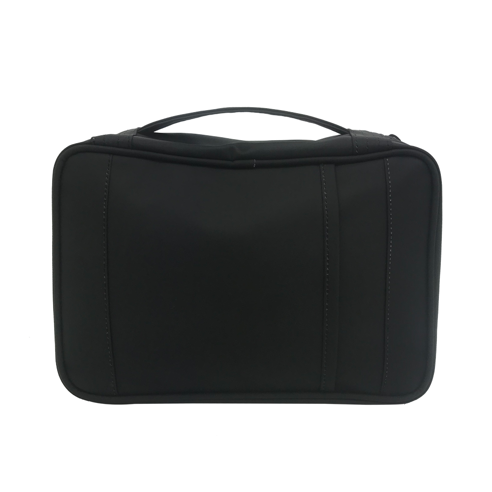 Black Nubuck Scripture Tote