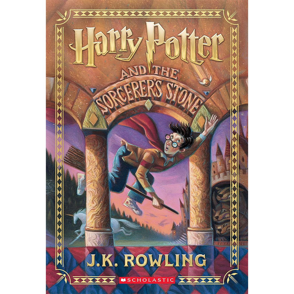 Harry Potter and the Sorcerer's Stone with (Stenciled Edges) (Harry Potter, Book 1)