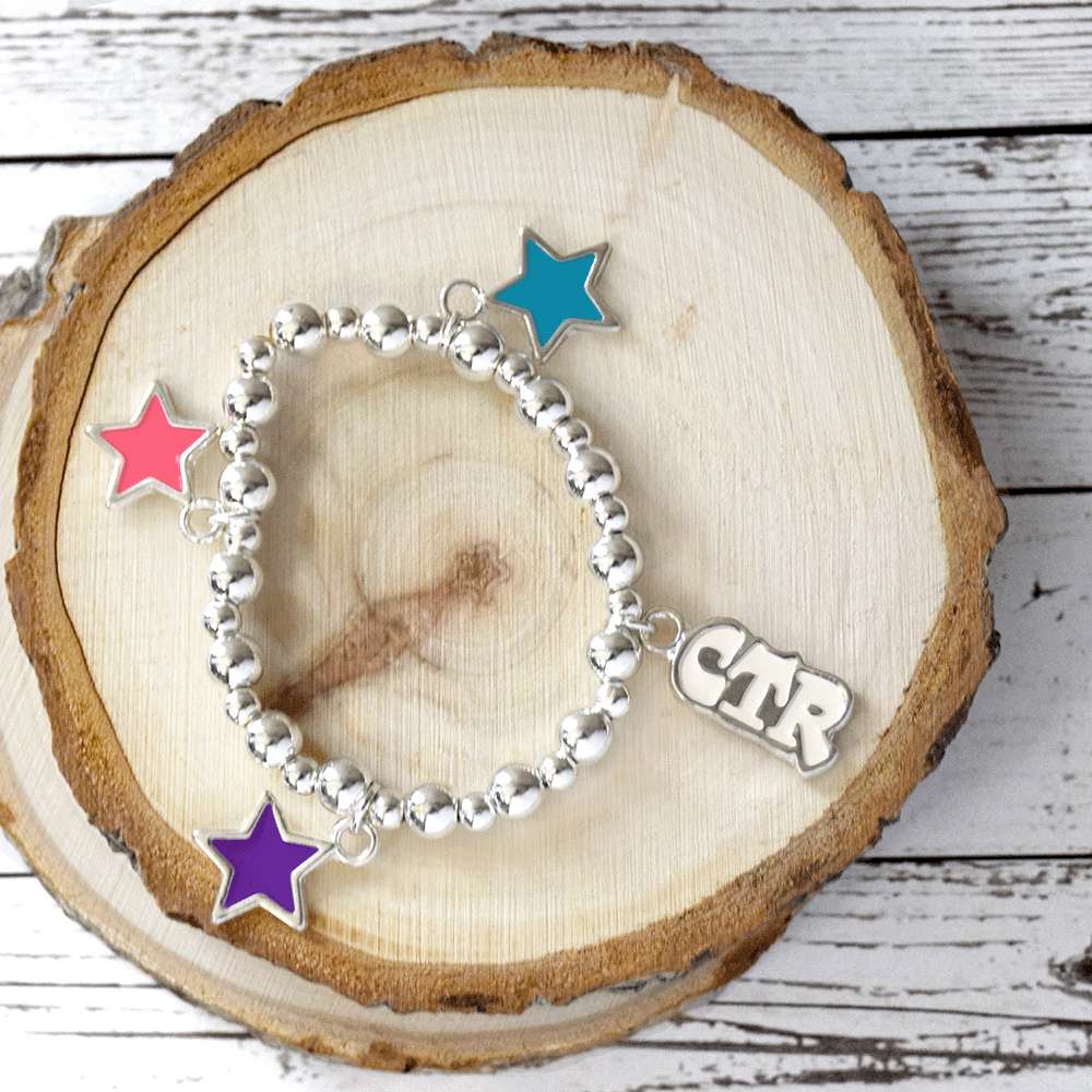 CTR Star Stretch Bead Bracelet, , large image number 2