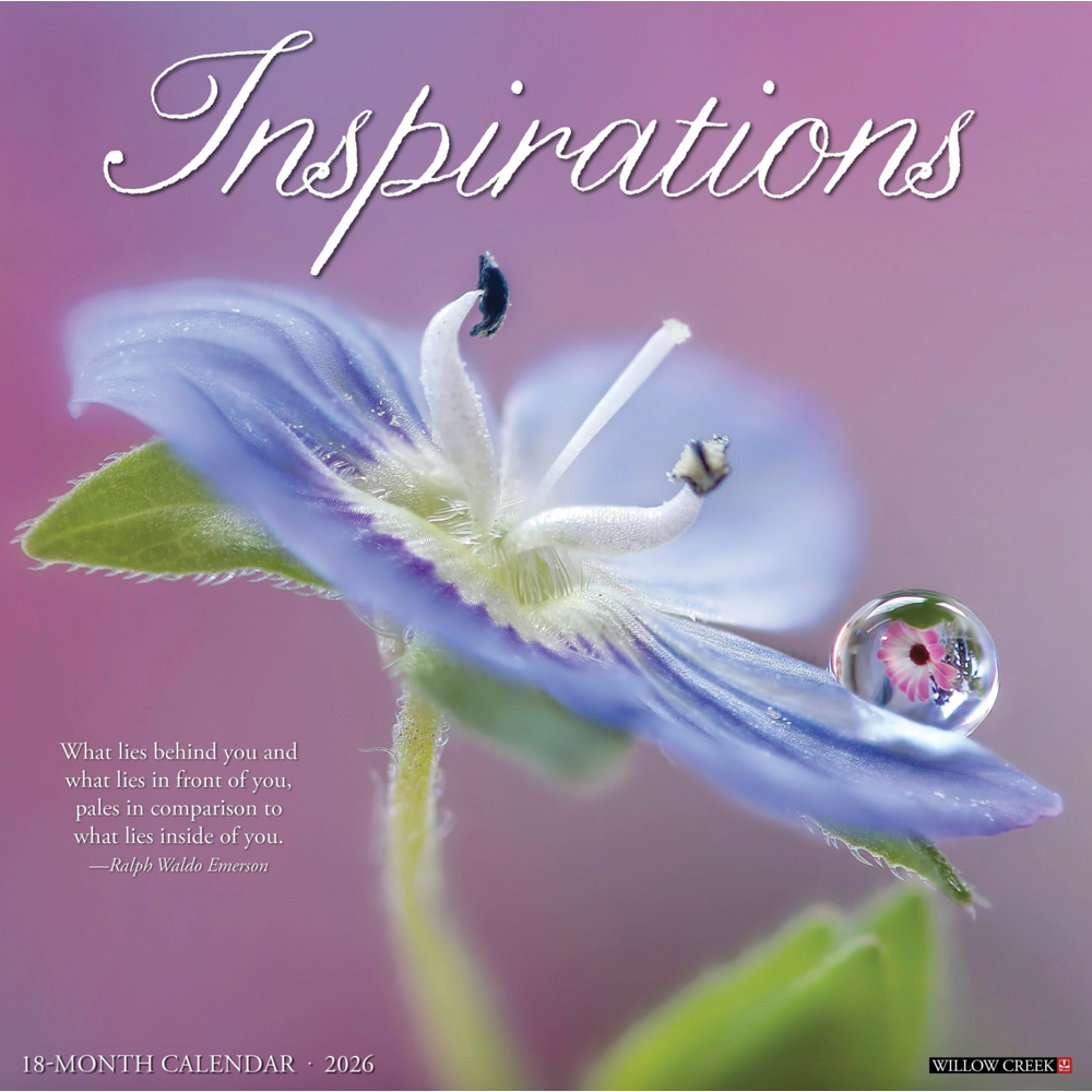 2026 Inspirations Wall Calendar,  2026 Inspirations Wall Calendar