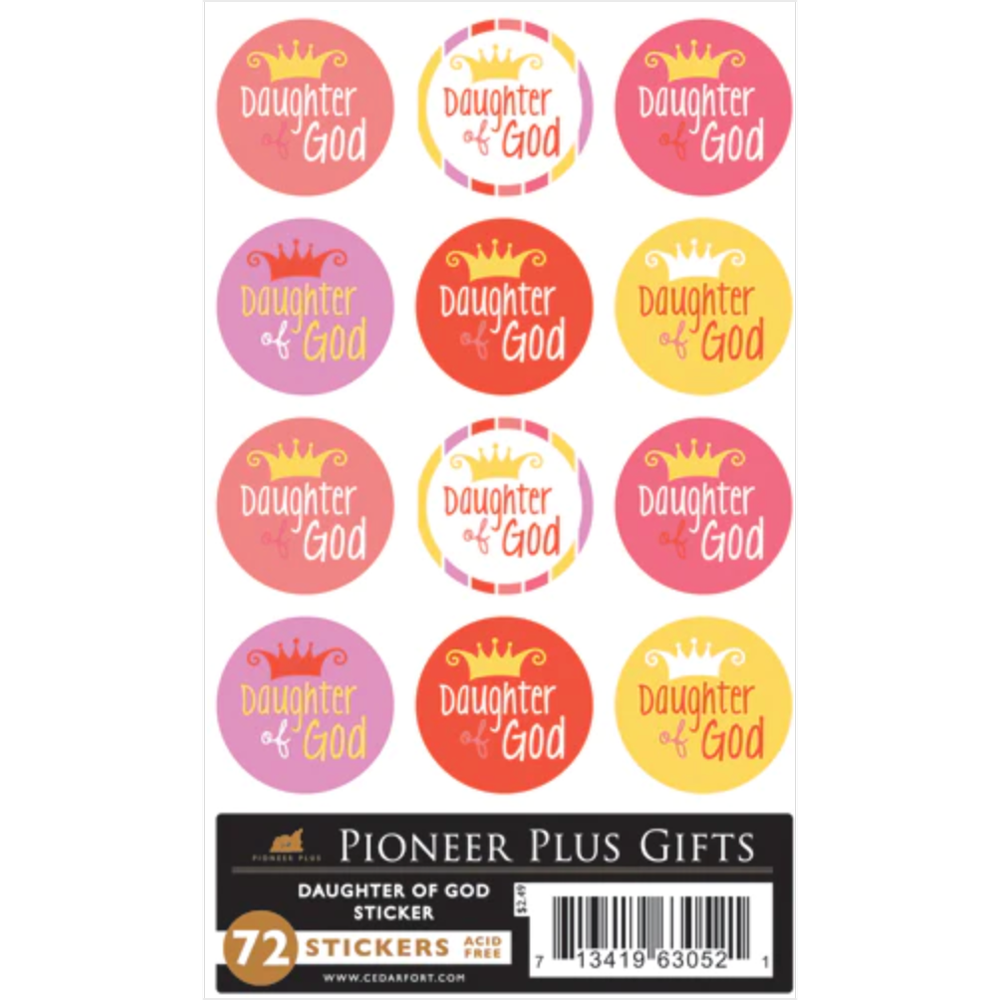 Daughter of God Stickers