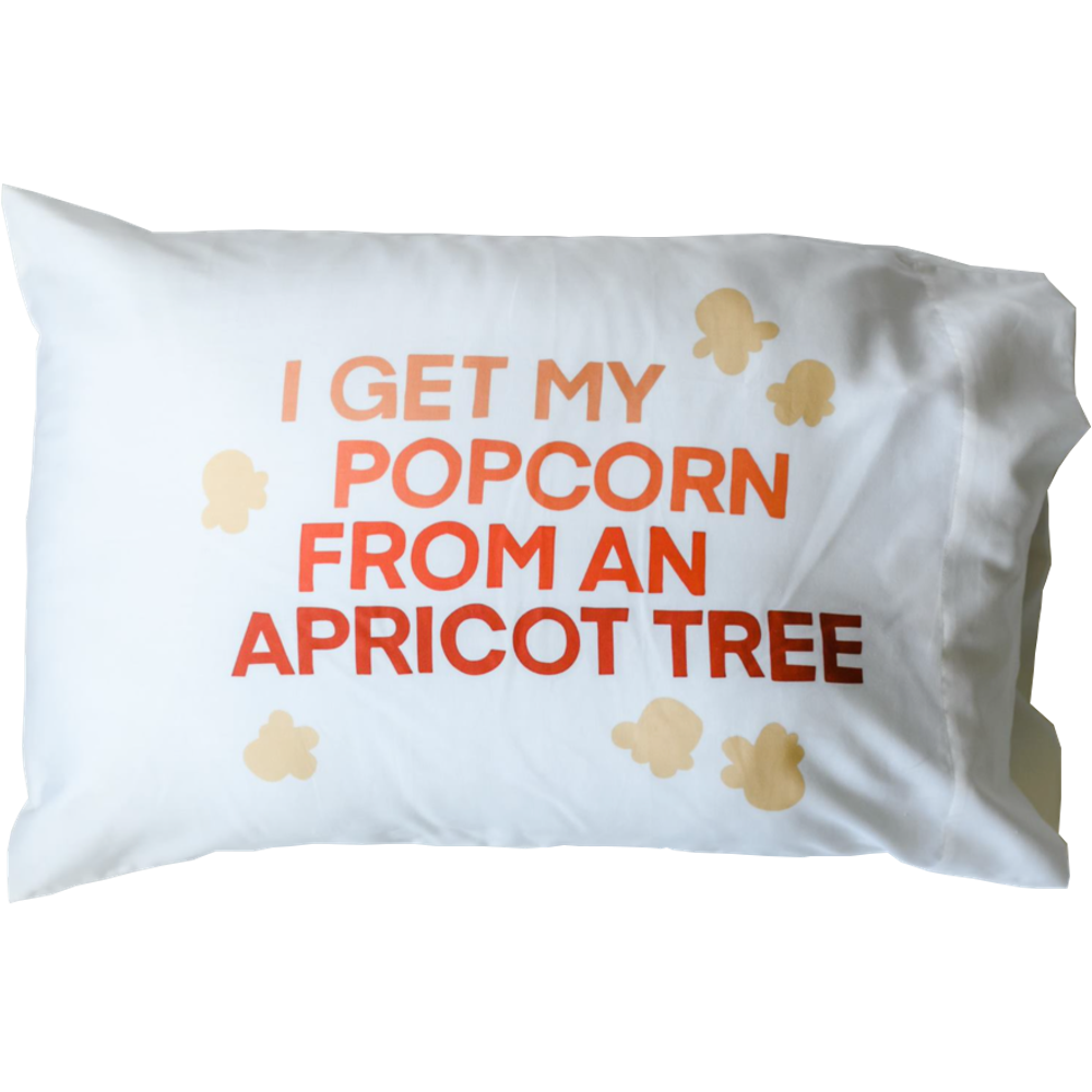 Popcorn from an Apricot Tree Pillowcase,  Popcorn from an Apricot Tree Pillowcase