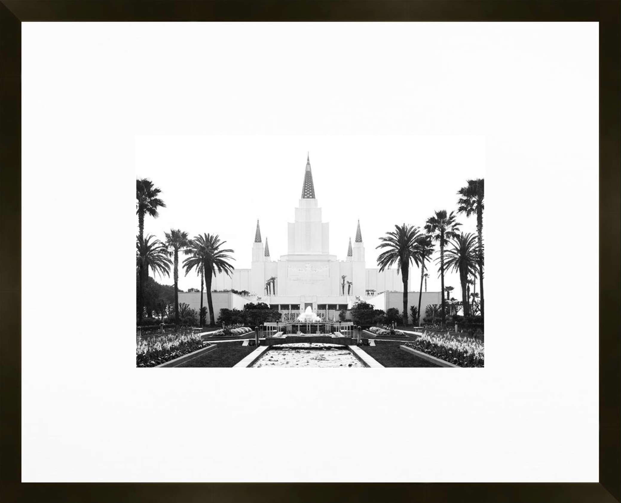 Oakland California Temple, Place of Peace (21x17 Framed Paper Print), , large image number 0