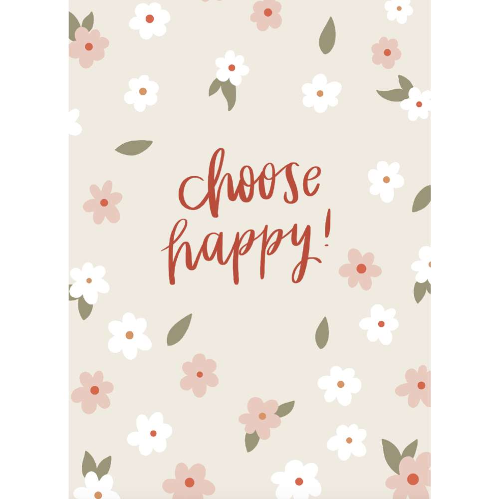 Choose Happy Print