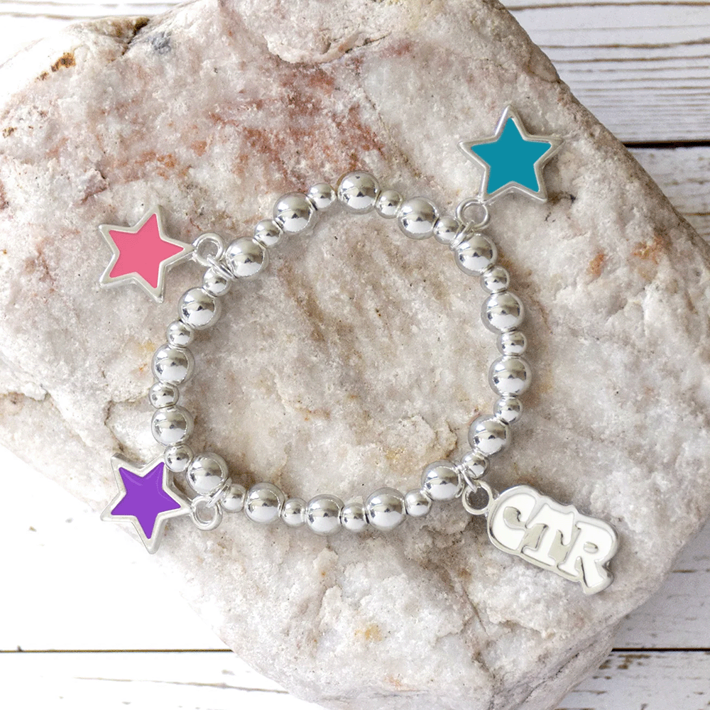 CTR Star Stretch Bead Bracelet, , large image number 3
