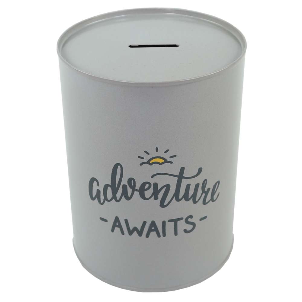 Adventure Awaits Savings Tin, , large