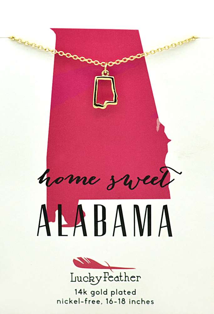Alabama State Necklace