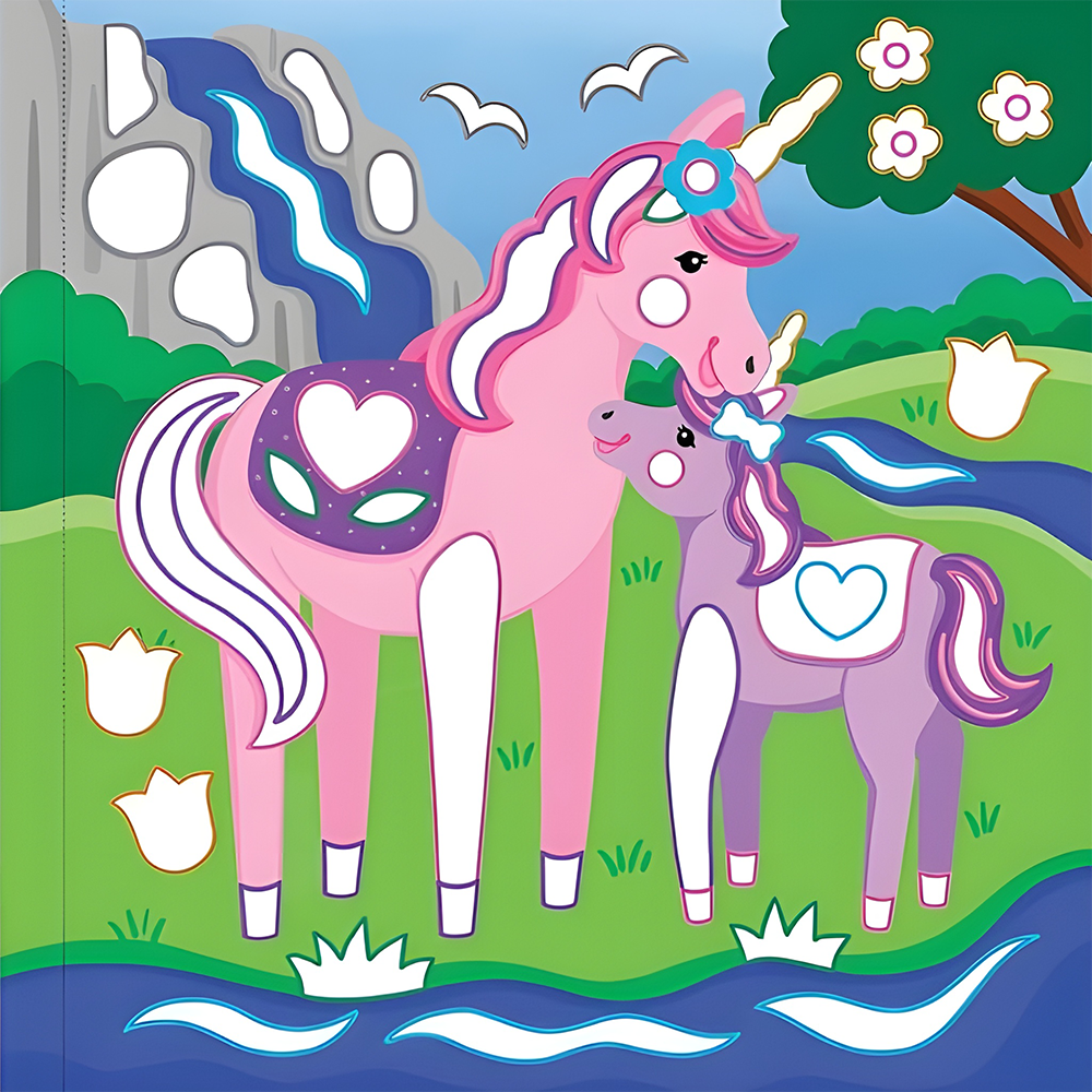 Color-By-Foil Sticker Book Unicorns, , large image number 10