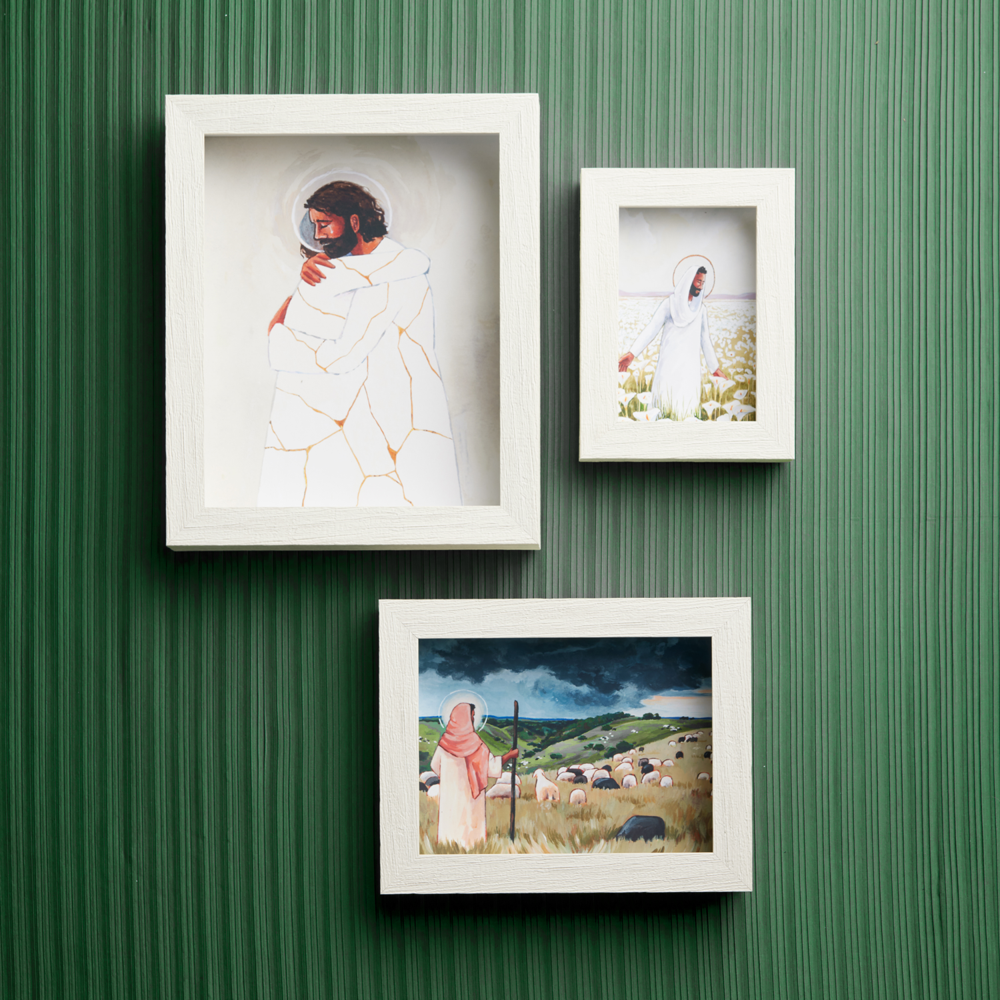 Nested Set of 3 Framed Prints,  Nested Set of 3 Framed Prints