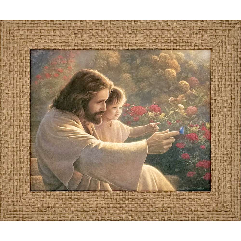 Precious In His Sight (10x12 Framed Textured Paper Print), , large image number 0