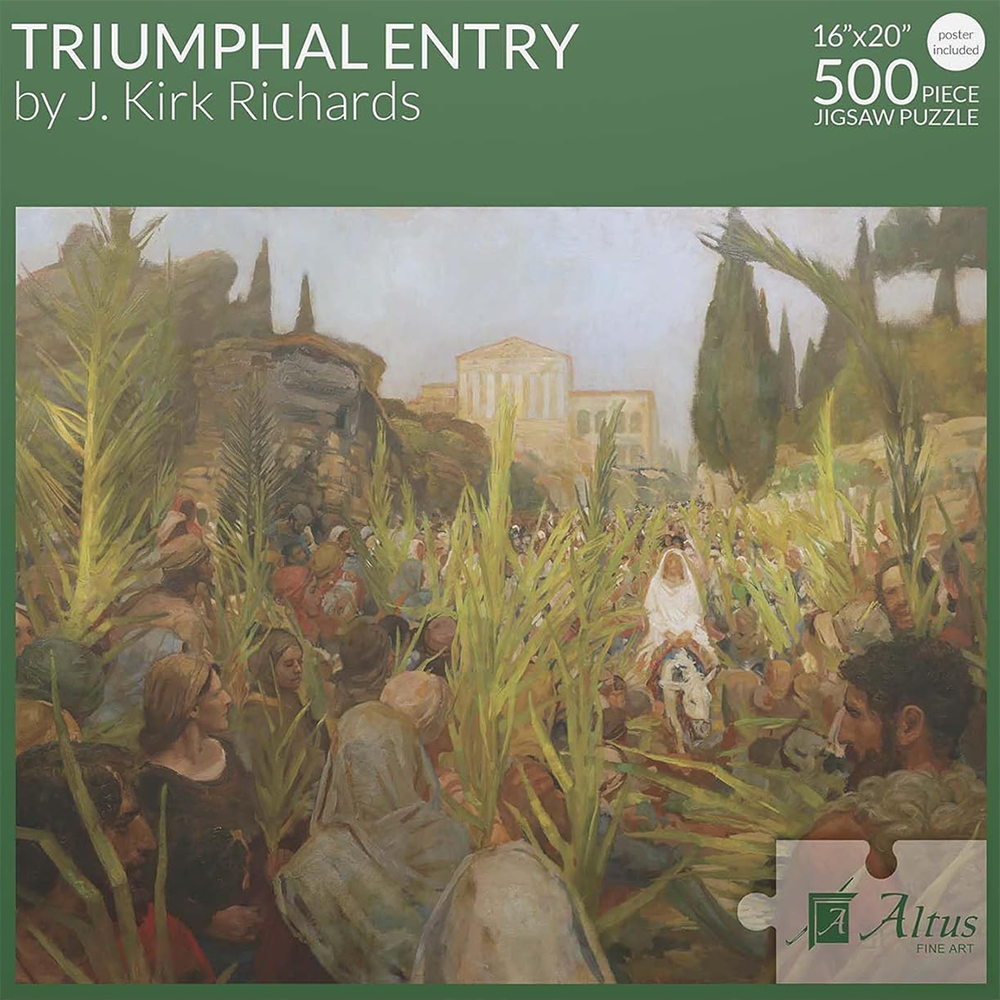 7 English フレーズ集 CDセット Triumphal Entry 500 Piece Puzzle - RICHARDS, J. KIRK | Deseret Book