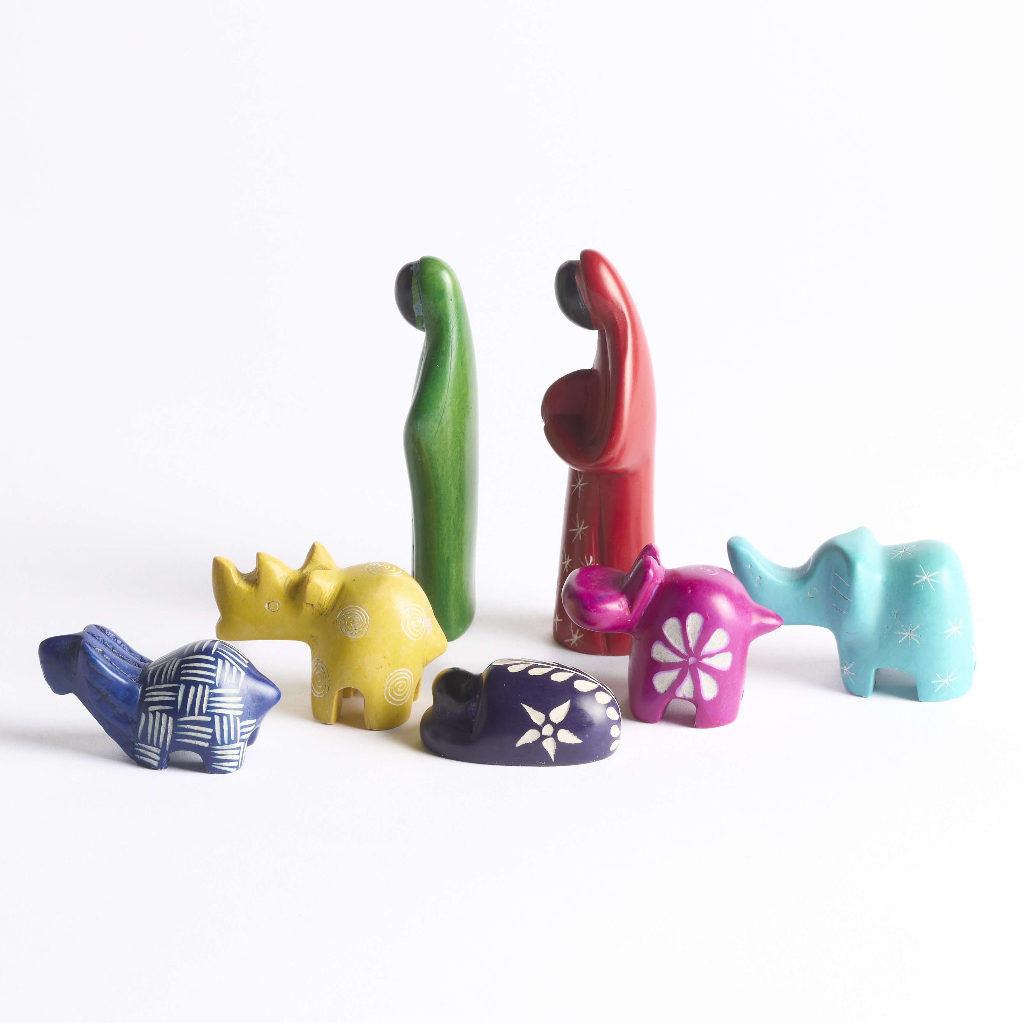 Kenya Soapstone Safari Animals Nativity, , large image number 2