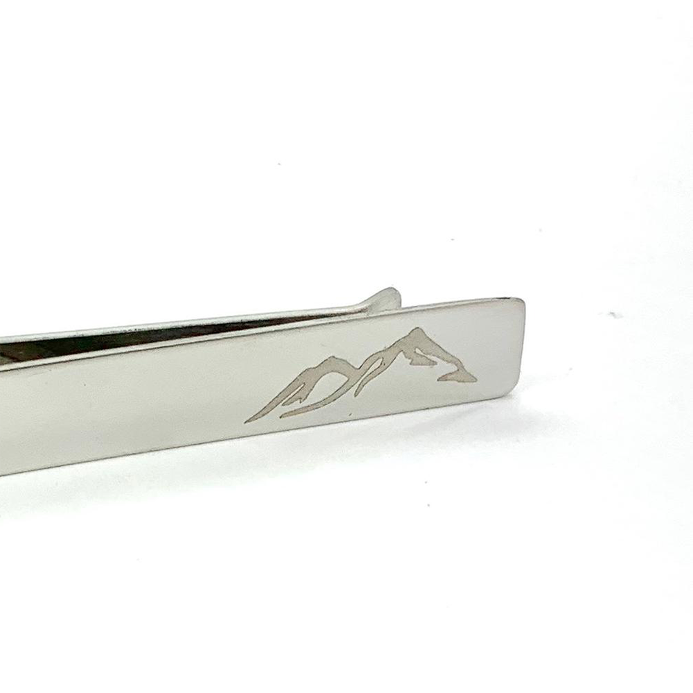 Faith Moves Mountains Tie Bar, , large image number 3
