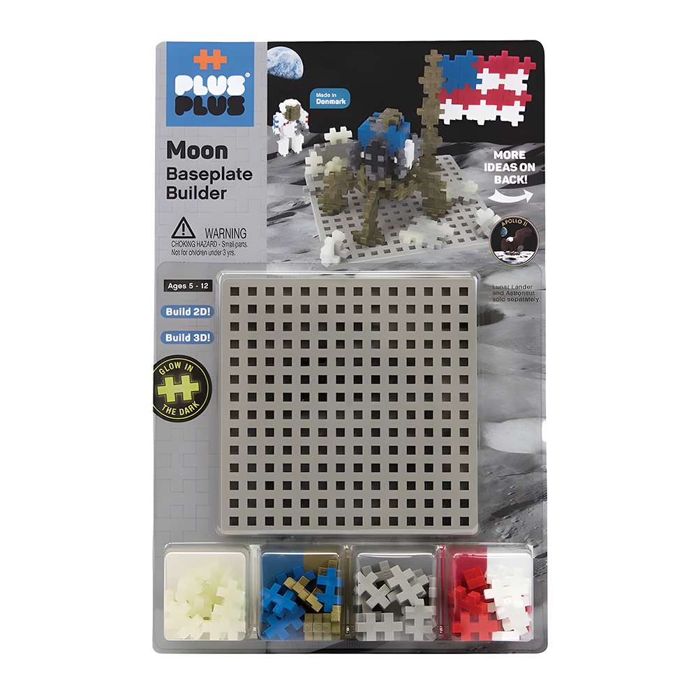 Plus Plus Baseplate Builder Moon, , large