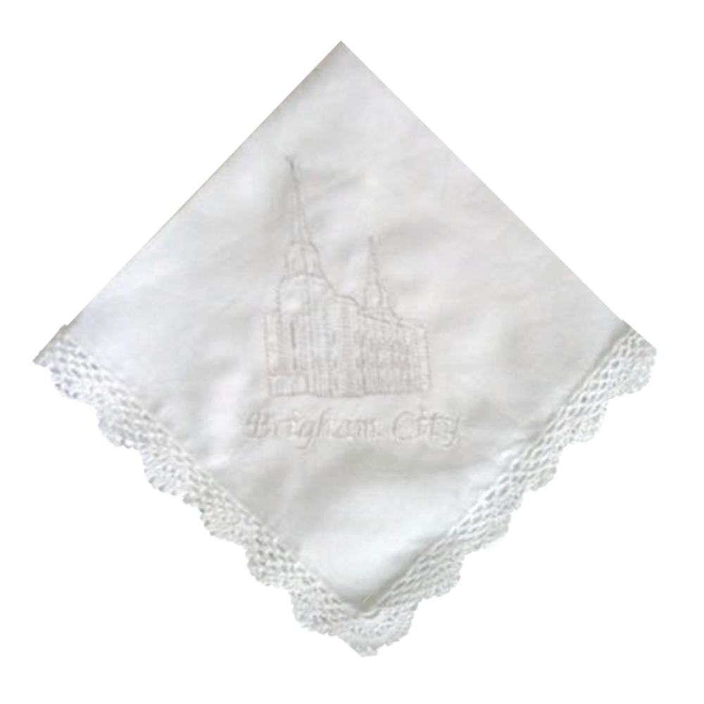 Brigham City Temple Ladies' Handkerchief,  Brigham City Temple Ladies' Handkerchief