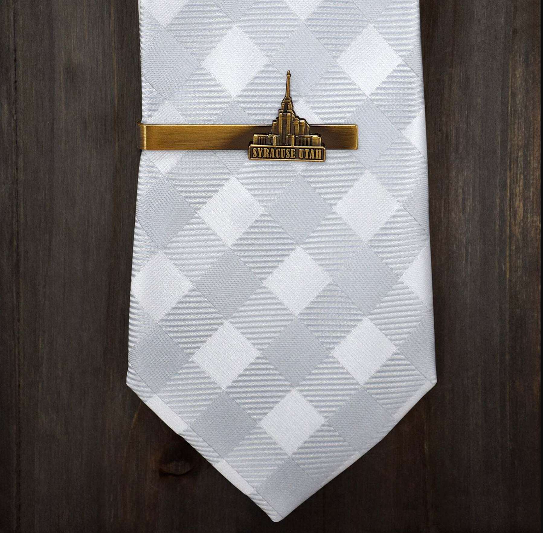 Syracuse Utah Temple Tie Bar, , large image number 3