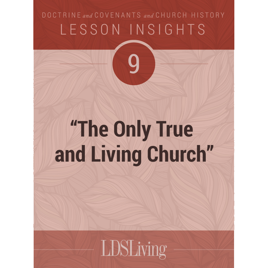 Lesson Insights Doctrine and Covenants and Church History #9