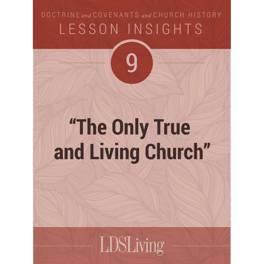 Lesson Insights Doctrine and Covenants and Church History #9